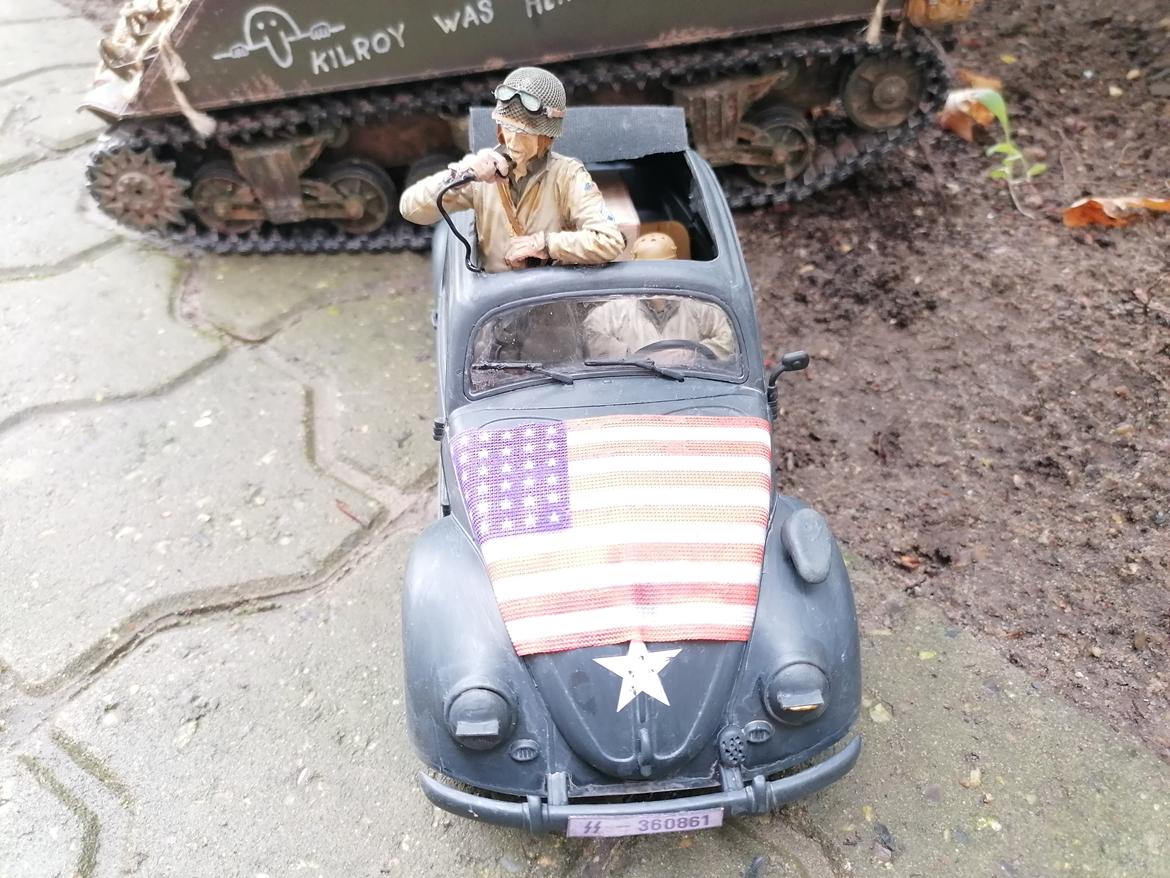 Militær Captured Type87 Kommandeurwagen 1/16 billede 7