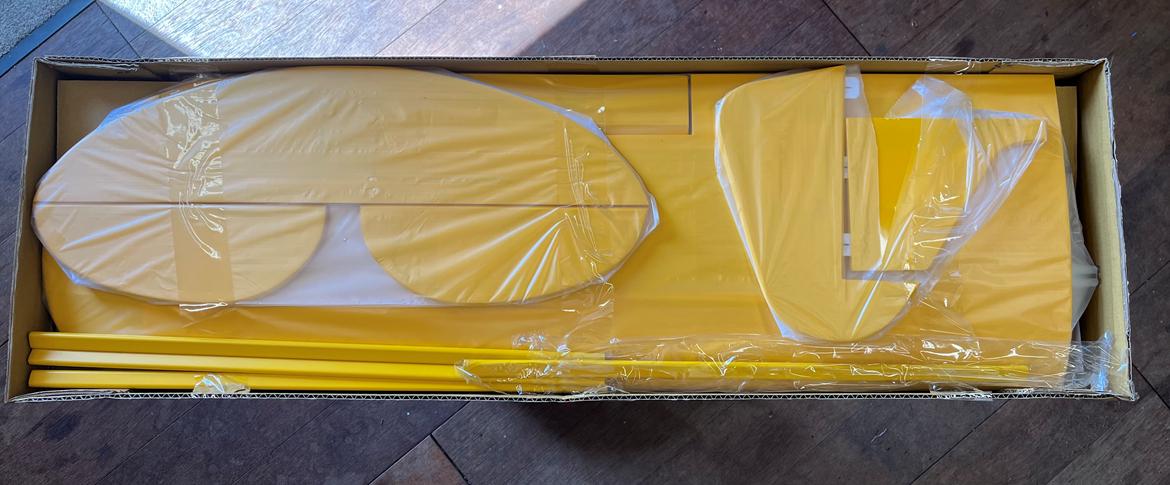 Fly Piper J-3 Cub - Ikke en skade, godt pakket ind billede 4