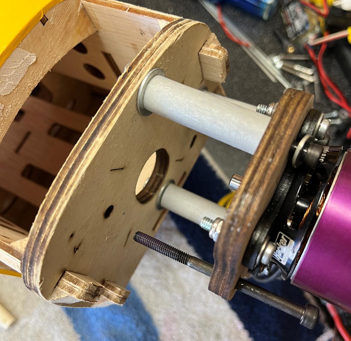 Fly Piper J-3 Cub - God kvalitet for motor ophæng billede 15