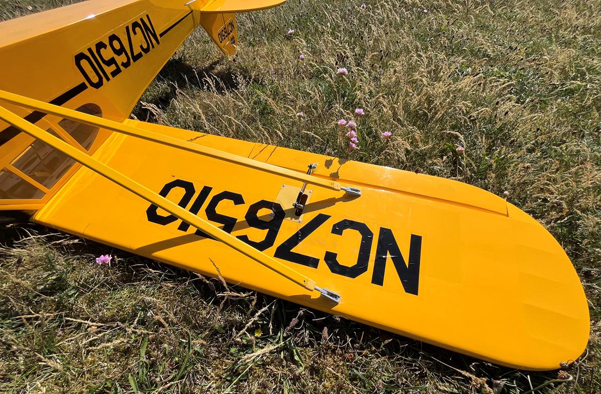 Fly Piper J-3 Cub - Vingestøtter billede 36