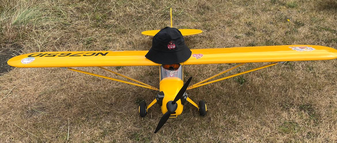 Fly Piper J-3 Cub - Piper hat skal man da ha på billede 41