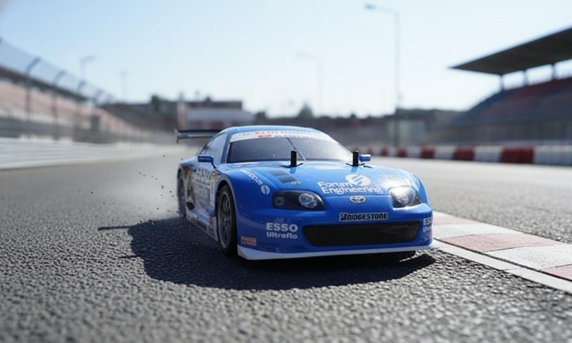 Bil Tamiya TT-01 Esso billede 2