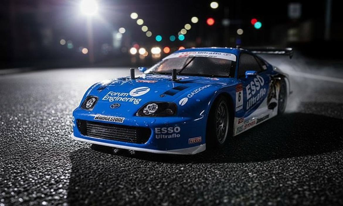 Bil Tamiya TT-01 Esso billede 1