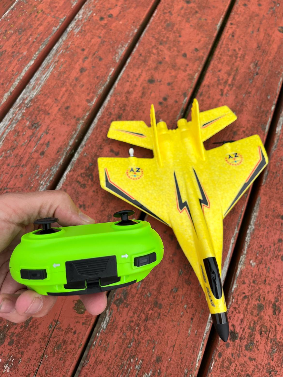 Fly ZY-320 Kina kopi F-35 - Simpel sender, dog kan lys på jeg tændes/slukket jo jo billede 4