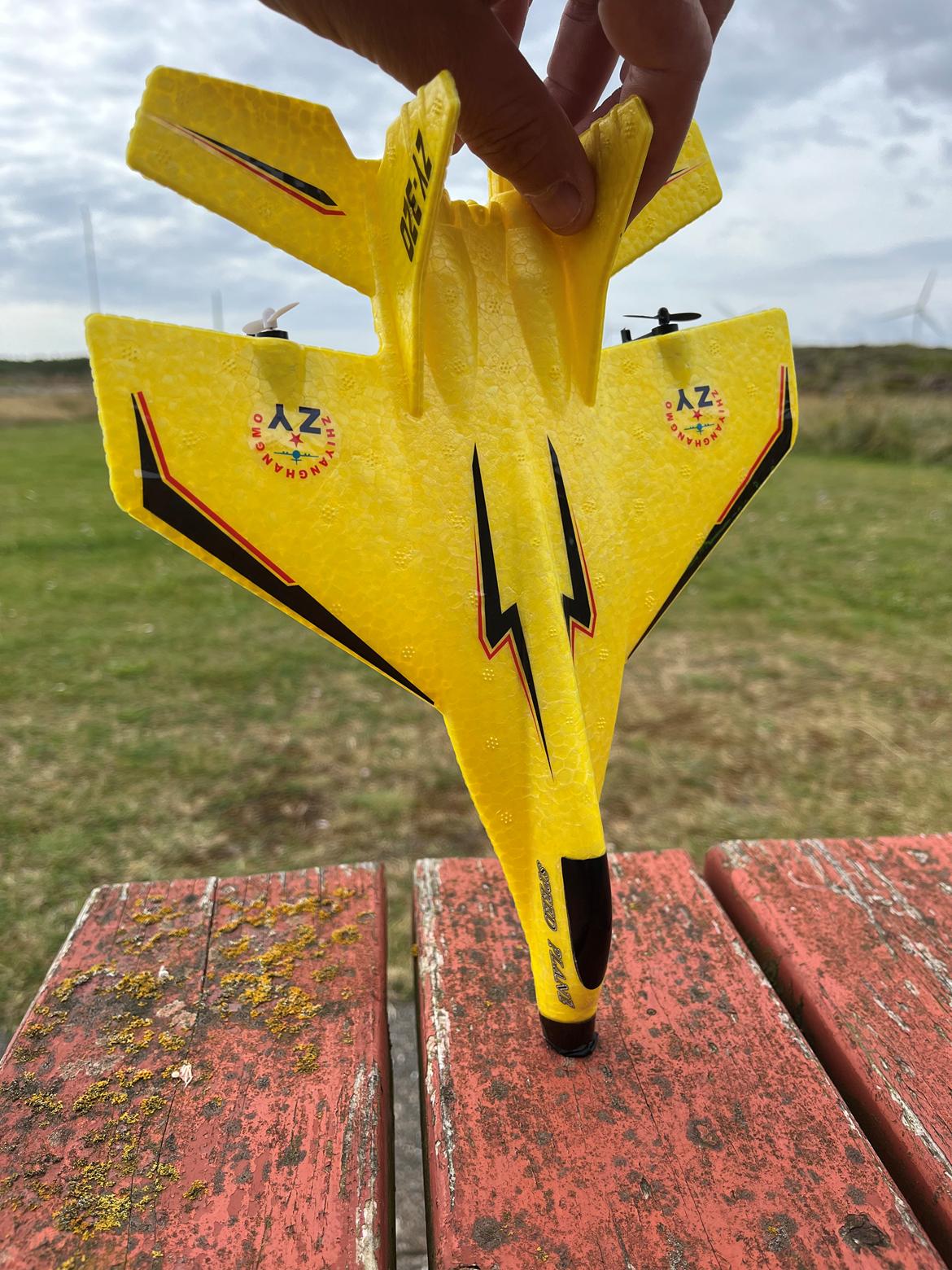 Fly ZY-320 Kina kopi F-35 - Meget blød snude billede 9