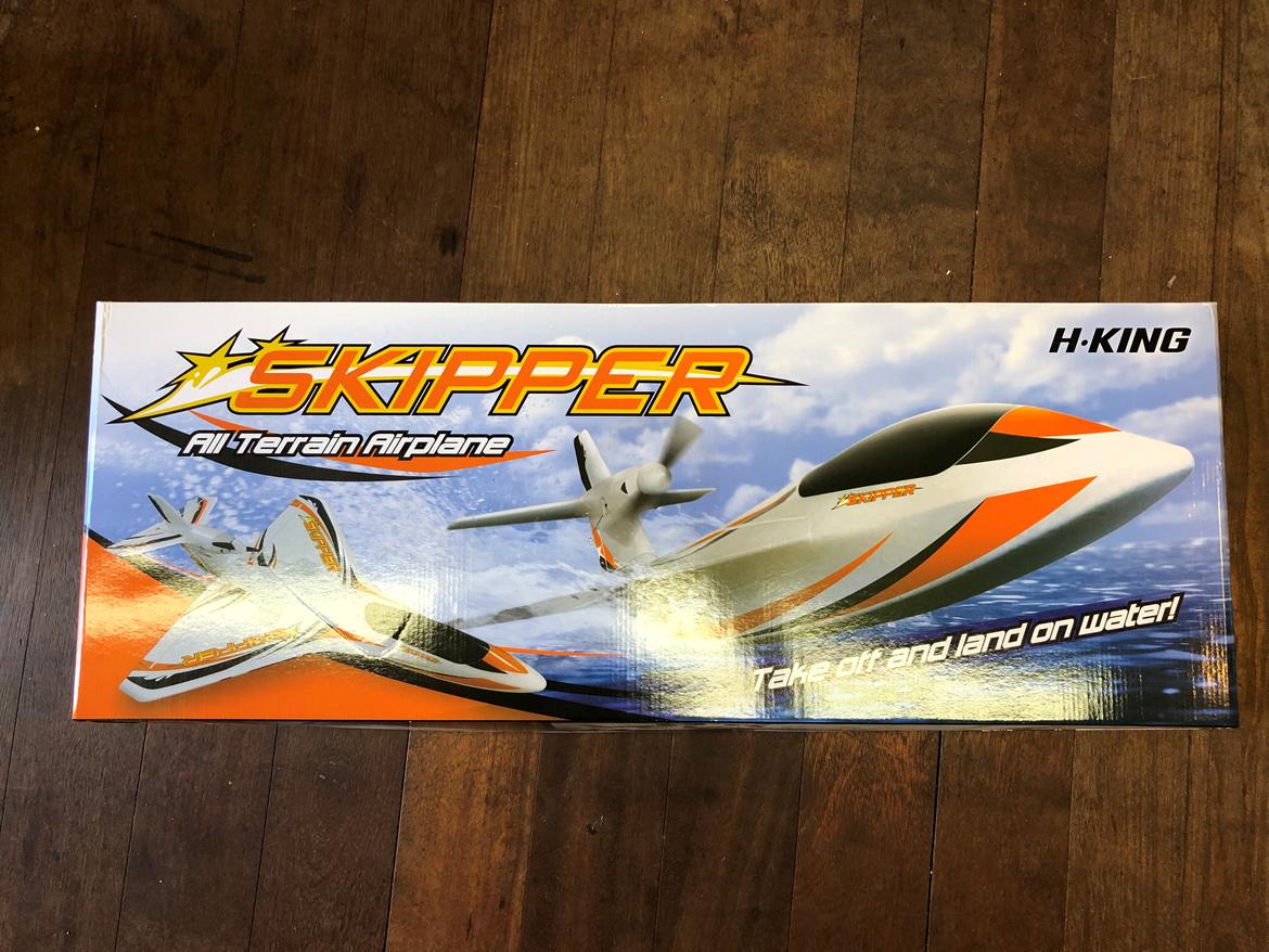 Fly ATA Skipper fra Hobby King (All Terrain Airplane) - Fin kasse den kom i billede 4