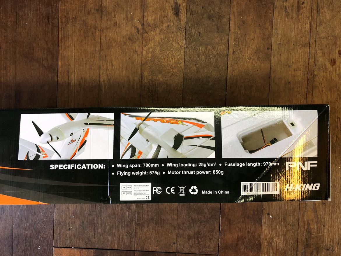 Fly ATA Skipper fra Hobby King (All Terrain Airplane) billede 6