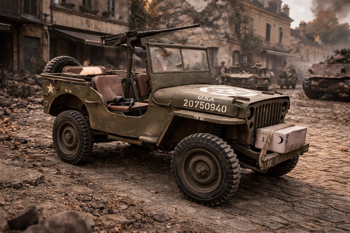 Militær Takom Jeep 1/16 billede 18