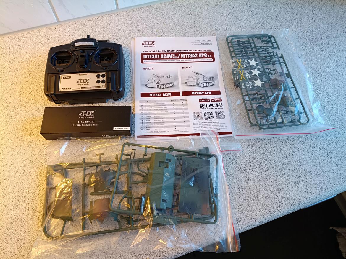 Militær 1/16 tongde M113 A1 ACAV PRO CAMO

 billede 11