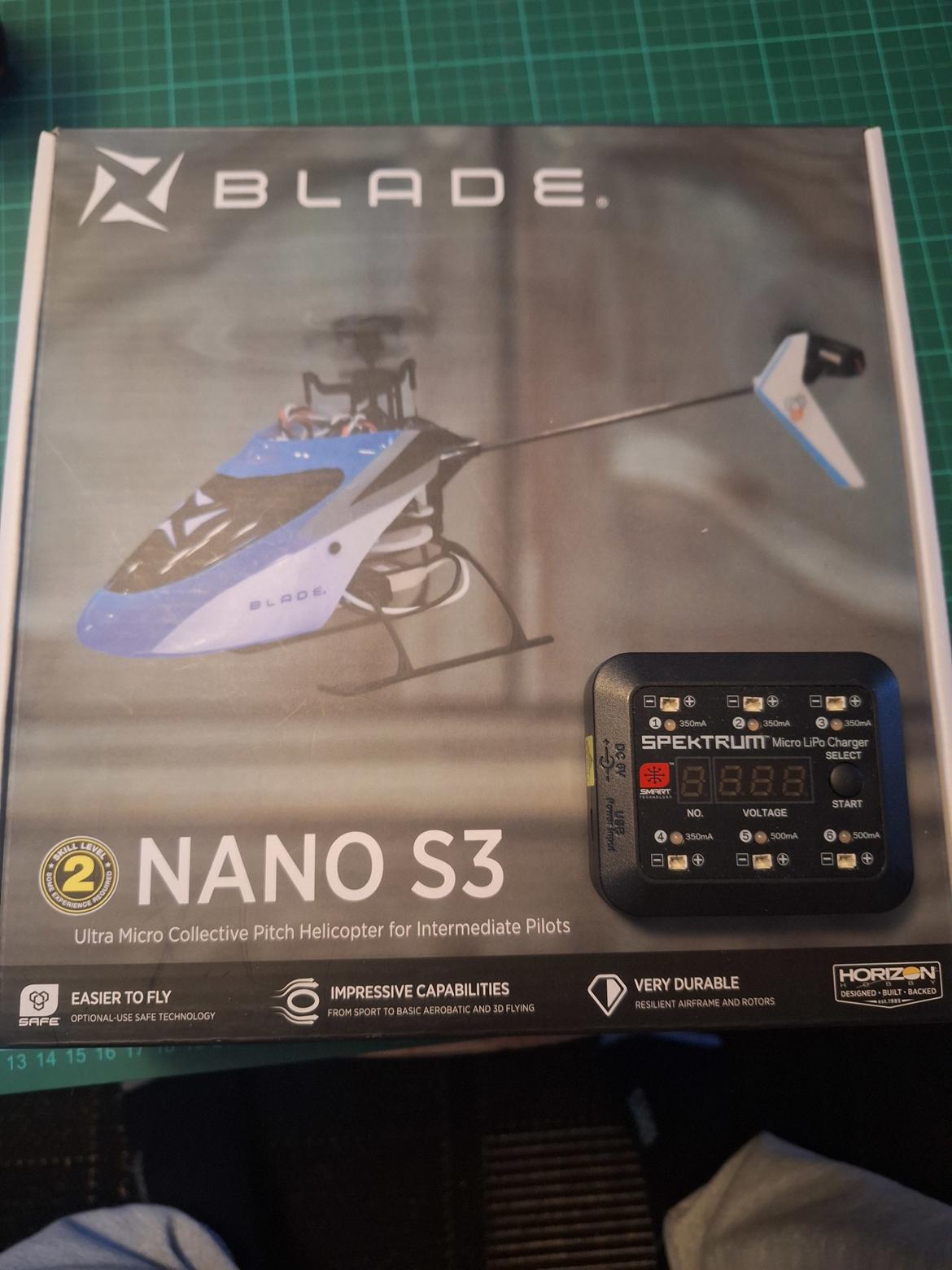 Helikopter Blade nano s3 billede 1