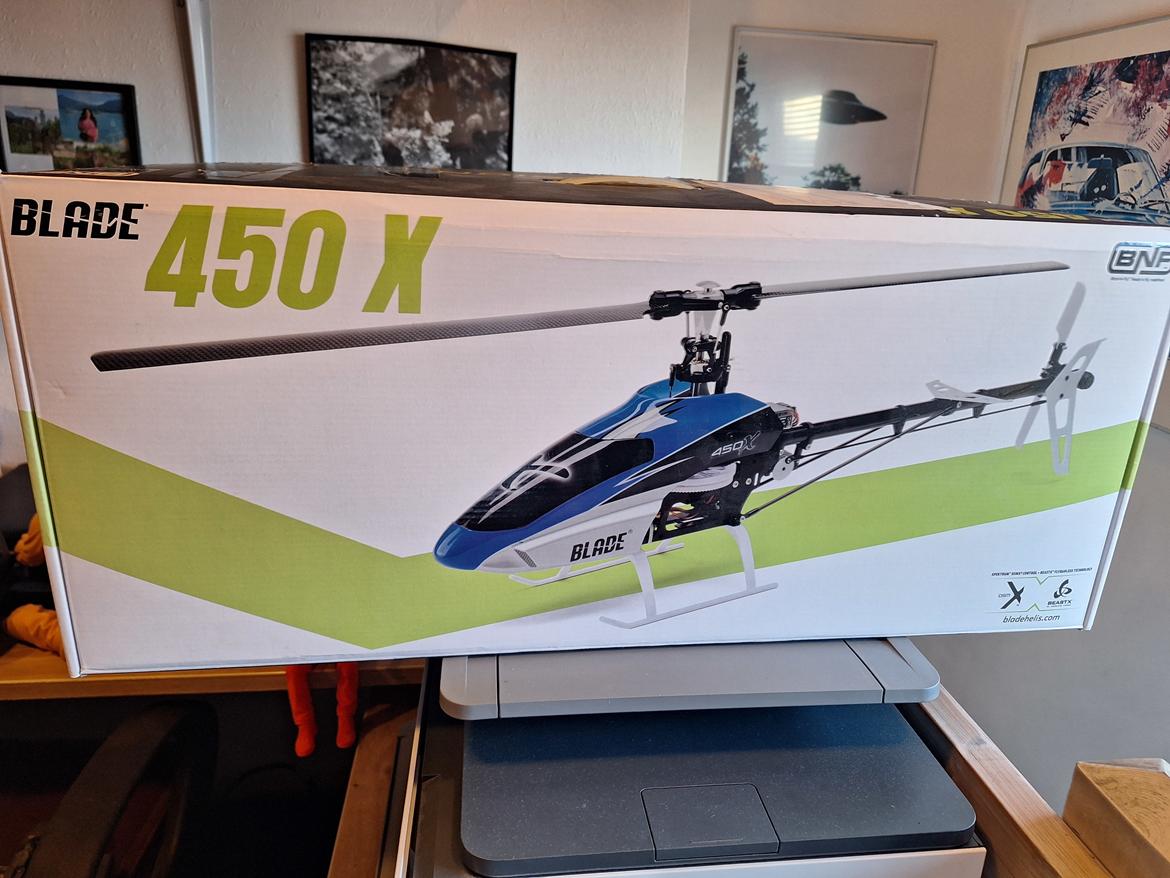 Helikopter Blade 450 x bnf billede 14