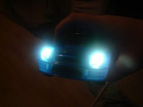 Bil Speed king Subaru - de blå dioder i forlygterne billede 8