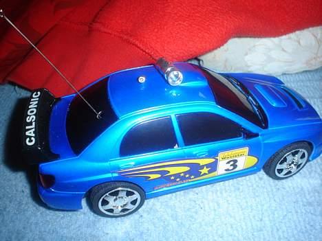 Bil Speed king Subaru - her kan man se den lille udstødning ved siden af den store. billede 17