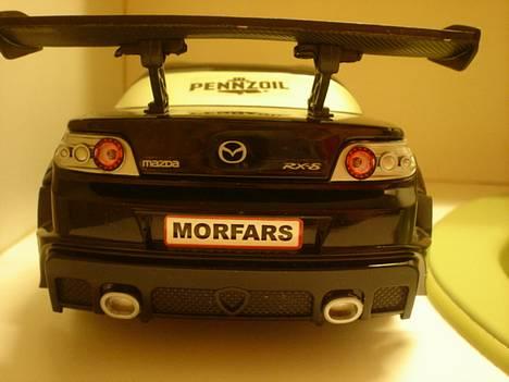 Bil Carbon Mazda rx8 - Nr plade og crome malet udstødning og N S baglygter billede 15