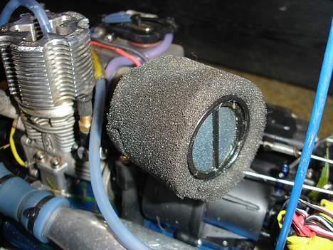 Off-Roader Traxxas T-maxx TRX 2,5 - Luftfilter billede 12