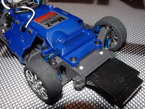 Bil Mini-Z MR-02 Enzo - Blue-is-better billede 8
