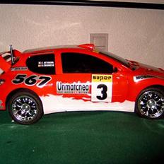Bil peugeot 206- rallycross