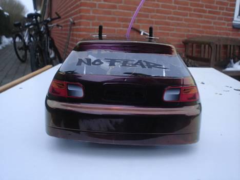 Bil HBX Honda Civic (SOLGT) - Bagfra billede 4