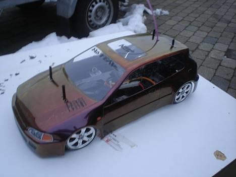 Bil HBX Honda Civic (SOLGT) - Skråt fra siden billede 10