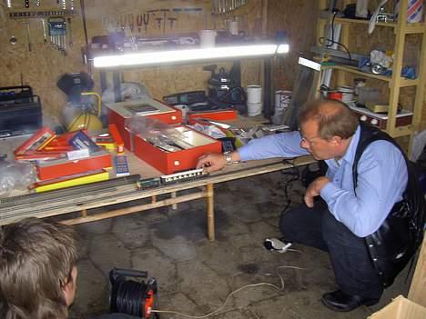 Tog Hornby - den første afprøvning af diverse tog, den 20 maj 2005 en spændende dag. billede 13