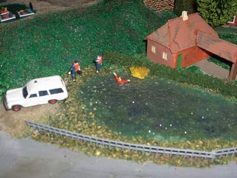 Tog märklin - der skal være lidt drama på en modelbane billede 3