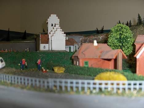 Tog märklin - kirken og brandamen billede 13