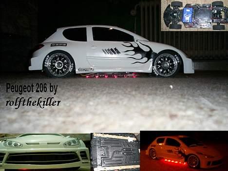 Bil Peugeot 206 WRC custom - en lille samling grimme billeder. billede 1