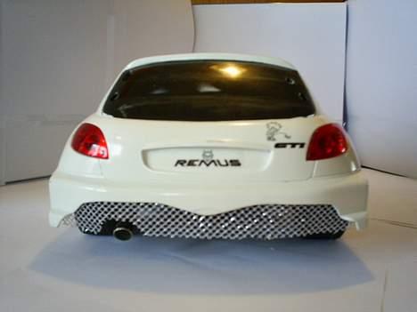 Bil Peugeot 206 WRC custom - det er så hækken på bilen billede 3