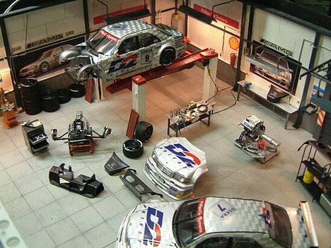 Bil kyosho mercedes-benz c - ny lak ny front 10/5-06 billede 1