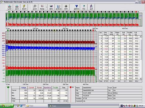 Buggy Associated B4 - B4´eren koblet til bærbar med Icube interface. billede 10