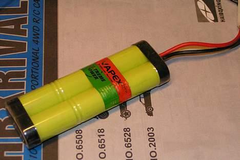 Off-Roader HBX Bonzer Big Foot (død) - Nyt batteri: VAPEX 3300 mAh Ni-MH - Ca. 3 gange så lang køretid som på det originale ! billede 13