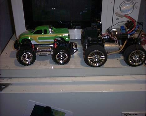 Truck hjemmelavet 4x4 MT - str forhold mellem mt 1:24 og min str1:? billede 12