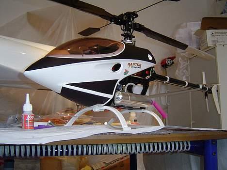 Helikopter Raptor 50 V2 Solgt billede 10