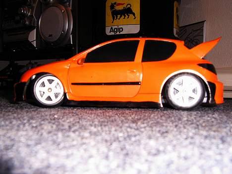 Bil peugeot 206   - Se de sorte detaljer billede 5