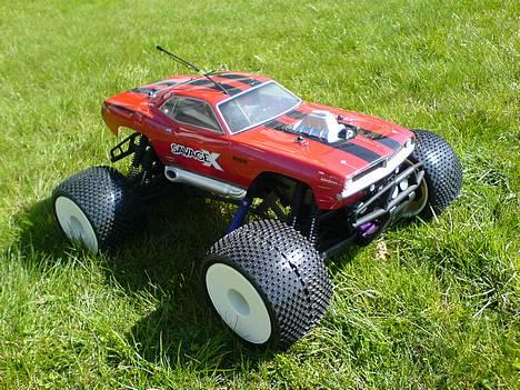 Off-Roader HPI Savage X - Hemi Cuda billede 1
