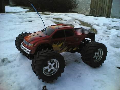 Off-Roader Traxxas E-Maxx SOLGT billede 3