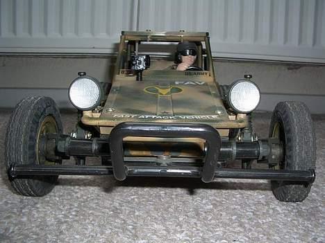 Buggy Tamiya Fast Attack Vehicl billede 5