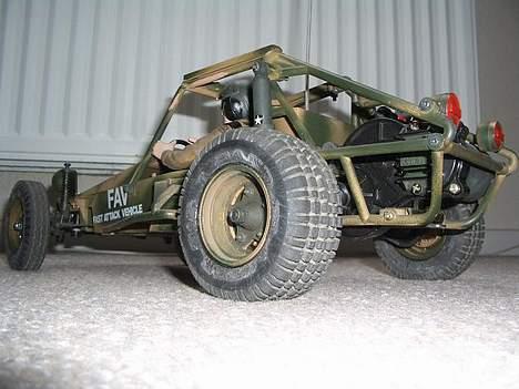 Buggy Tamiya Fast Attack Vehicl billede 8