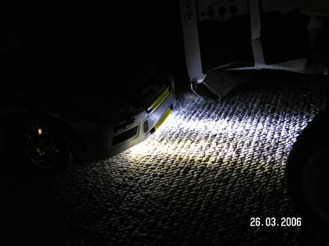 Bil Hbx Evo - Med lys,det er bare diode cykel lygter, i mørke billede 10