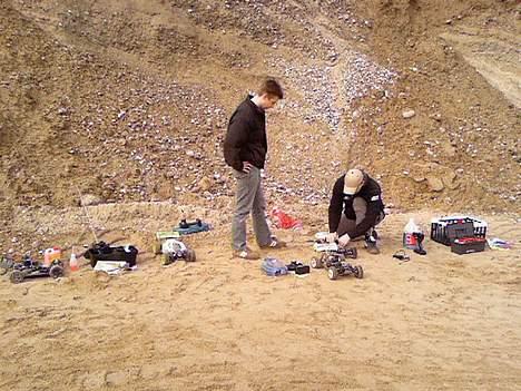 Buggy High speed Bazooka(Solgt) - En sjov dag i grusgraven....1x Bazooka, 1x Bazooka pro og 2x Ofna Hyper 7 pbs billede 11