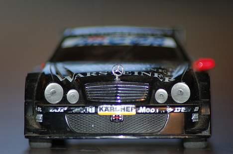 Bil Mini-z AMG Mercedes - Ligesom i den tyske touring car serie er der ikke højre sidespejel på. billede 2