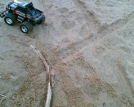 Off-Roader turbo - skulle li lege lidt i sandet billede 2