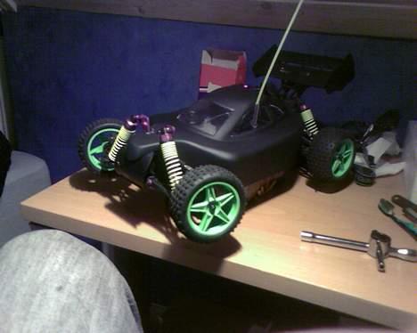 Buggy atomic warhead - ny malet  ( mat sort) billede 9