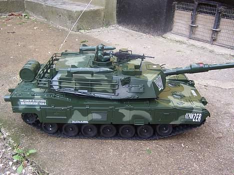 Militær RC Tank / Abrams / 83 cm  billede 6