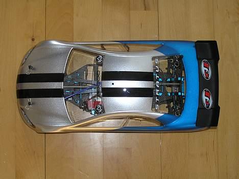 Bil Tamiya 415ms - Klare vinduer!  hurtigere rep med karosse på, syntes jeg. billede 11