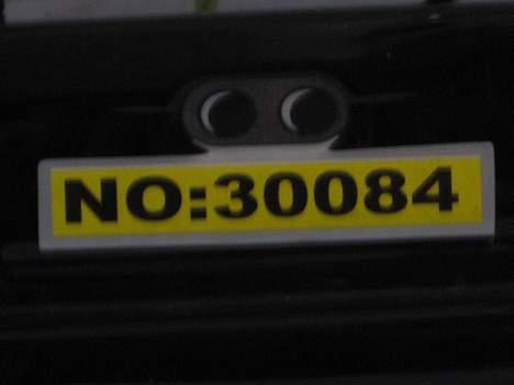 Bil hbx nissan skyline - nummer plade billede 9