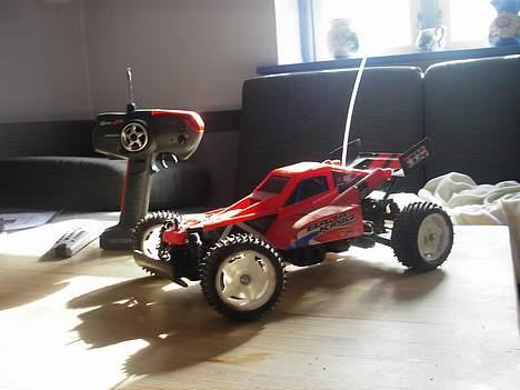 Buggy Baya king, tamiya - Bilen med skjold billede 1