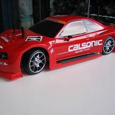 Bil Tamiya  Nissan calsonic