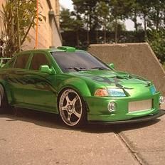 Bil Lancer Evo Tribal