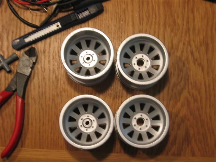 Bil Tamiya Blitzer beetle  - Ny malet fælge .. Mangler li klarlak.. billede 8